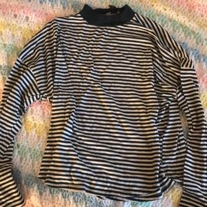 long sleeve mock neck